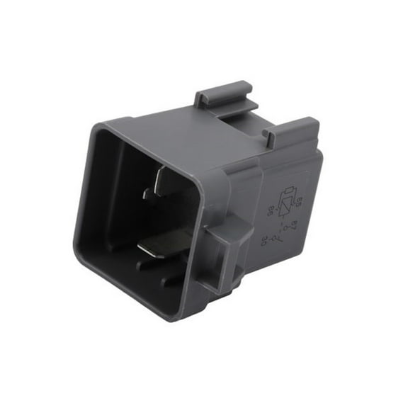 KarParts360 For Cadillac CTS 2013 2014 2015 Multi-Purpose Relay | Plastic Cover | 4 Terminals | Male Terminal | Female Connector | 1 Connector