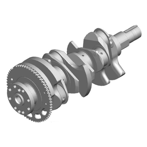 Genuine AC Delco For Cadillac CTS/STS 2008 2009 2010 2011 Engine Crankshaft | Steel Forged | 3.37 Inches Engine Stroke | 4 Main Bearing Cap Bolt