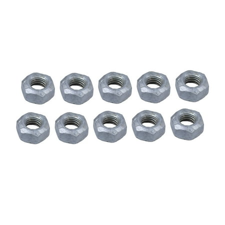 KarParts360 For Cadillac Catera 1997 98 99 00 2001 Mount Nut | Steel | Phosphate Zinc Organic | 0.28 inches / 7.1 millimeters Depth | 8 millimeters Inside Diameter | Inside Thread Location