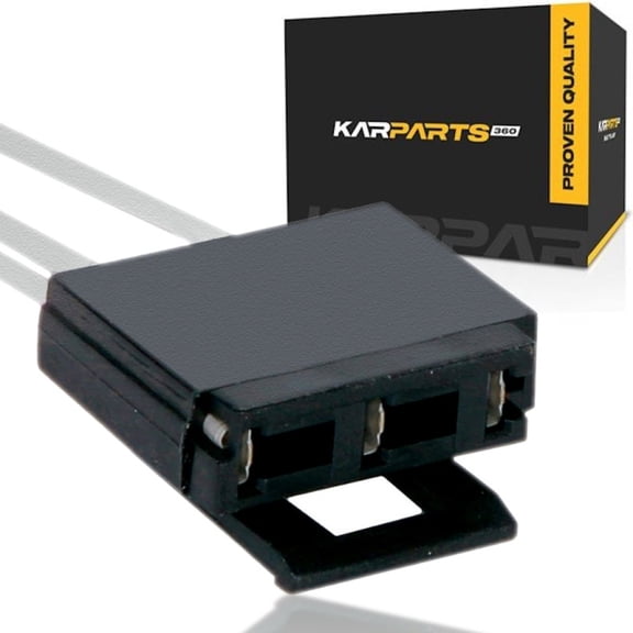 KarParts360 For Cadillac DTS 2006 2007 2008 Multi-Purpose Wire Connector | 1 Package | Male | Rectangular Shape | Female Terminal | 3 Terminal