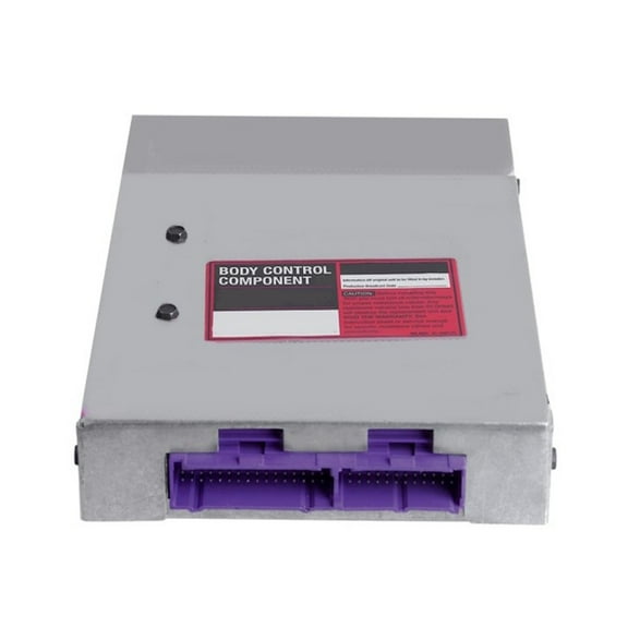 KarParts360 For Cadillac DeVille 1990 1991 1992 1993 Body Control Module | Purple Connector | Male Terminal | 2 Connectors | 56 Terminals | Female Connector
