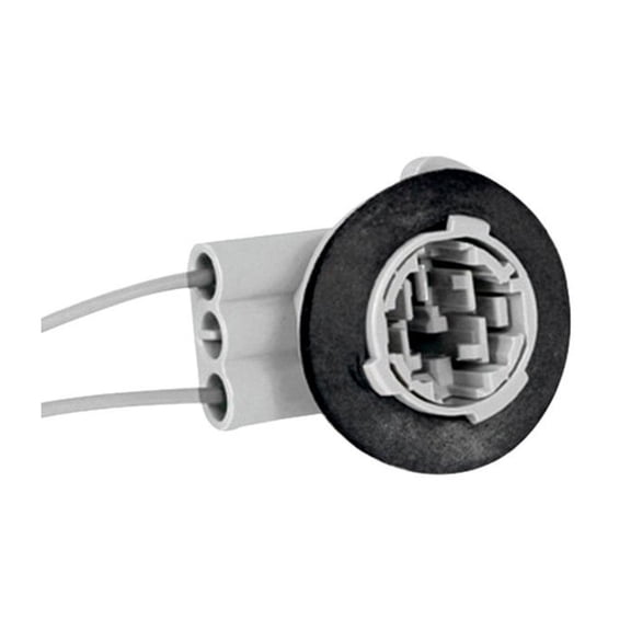 KarParts360 For Cadillac DeVille 1994 1995 1996 Multi-Purpose Light Socket | Gray | 2 Terminal | 10.5 Inches Wire Harness Length | Lead Wire Terminal | 2 Wire