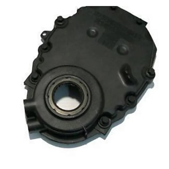 Genuine AC Delco For Cadillac Escalade 1999 2000 Engine Timing Cover | Material Thickness: 3 / 0.12 Inches | 8 Mount Hole | Depth: 11.61 Inch / 294.77 Millimeter | Black Finish