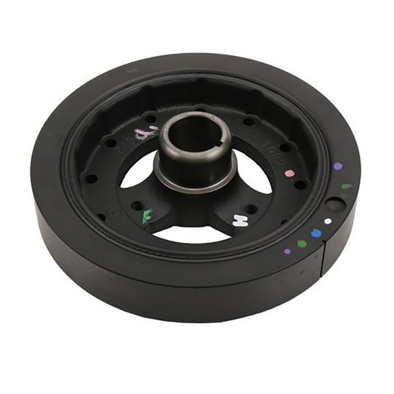 Genuine AC Delco For Cadillac Escalade 1999 2000 Harmonic Balancer | 7.99 inches / 203 millimeters Outside Diameter | 1 Mounting Hole Quantity | 2.2 inches / 56 millimeters Depth | Regular Grade