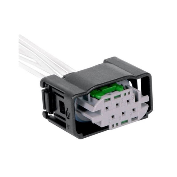 KarParts360 For Cadillac STS 2005-2011 Cruise Control Module Connector | Gray | Oval | Female Terminal | 6 Pieces Wire | 6 Pieces Terminal | 16.00 Inches Wiring Harness Length | For 88953345