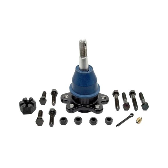 Genuine AC Delco For Chevy Astro 1990-2005 Ball Joint Assembly | Front | Upper | Bolt-On | Made Of Steel | Non-Adjustable | Greasable | With Castle Nut