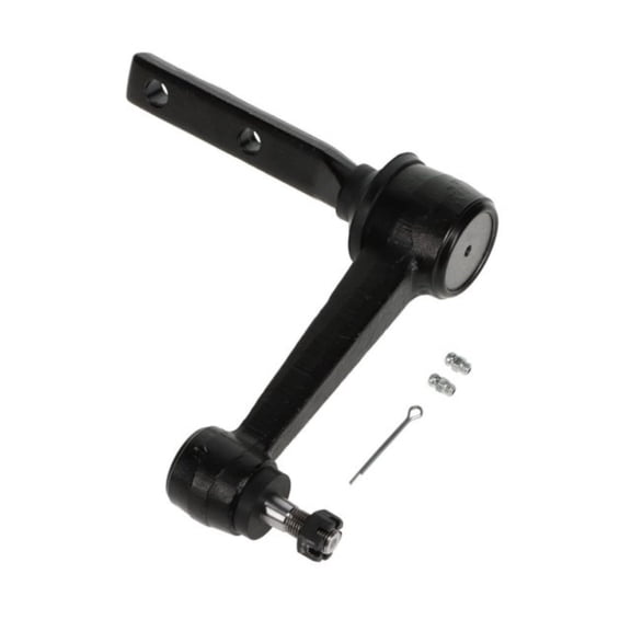 KarParts360 For Chevy Astro 1990-2005 Steering Idler Arm Passenger Side | Gray | Plain | Included Grease Fitting | 2 Bracket Holes | L Shape | Included Cotter Pin | Included Castle Nut | 19460928