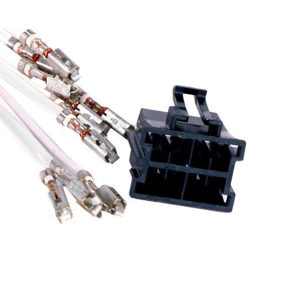 KarParts360 For Chevy Astro 1996 Connectors | Black | Square-Shaped | 8 Female Terminal | 11 Wire | For Keyless Entry Module