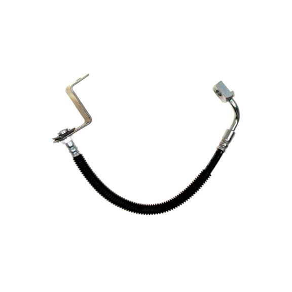 Genuine AC Delco For Chevy Astro 2003 2004 2005 Brake Hydraulic Hose Driver Side | Rear | Black, Silver | Corrosion Resistant Steel | EPDM Rubber Jacket | 3/8 inches-24 End 2 Fitting Type | 19261498