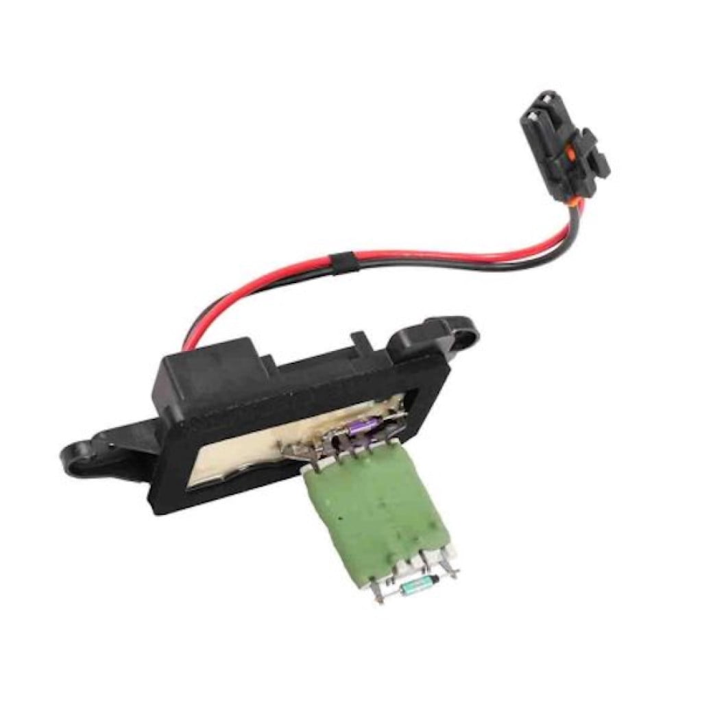 KarParts360 For Chevy Avalanche 1500 2002 03 04 05 2006 HVAC Blower Motor Resistor | 9 Blade Terminals | 2 Connectors | 3 Bolt Holes | Male/Female Connector