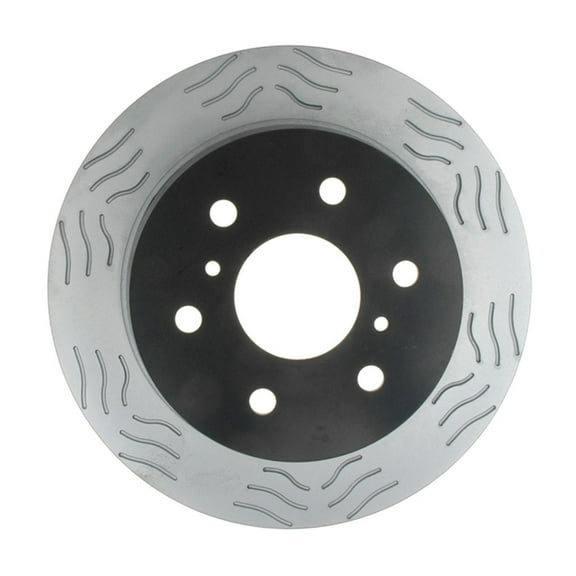 KarParts360 For Chevy Avalanche 2007-2013 Brake Rotor Rear | Cast Iron | Turned Finish | 1-Piece Construction | Diameter: 345 Millimeter 13.58 Inches | Slotted | 88875183
