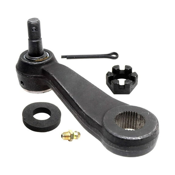 Genuine AC Delco For Chevy Blazer 1995-2005 Pitman Arm | Black | Painted | Included Grease Fitting | Greaseable | 32 Splines | Included Castle Nut