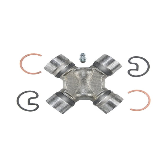 Genuine AC Delco For Chevy C1500 1990-1998 U-Joint | On Bearing Cap/End Cap Lock Ring | Steel | Grooved/Plain | 3.22 Inches Length Axis 1 and 2 | Greaseable | Performance Grade | For 19470450