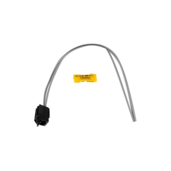KarParts360 For Chevy C1500 1992-2000 Multi-Purpose Pigtail | Black | Square Shape | 16 Inches / 406.4 Millimeters Wire Harness Length | 2 Terminals | Female Terminal | Blade Terminal | 12102779