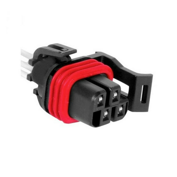 KarParts360 For Chevy C1500/C2500 Suburban 1995 96 97 98 1999 Multi-Purpose Pigtail | Black | Square | Male Gender | Female Terminal | 4 Pieces Terminal