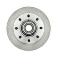 thumbnail image 1 of KarParts360 For Chevy C2500 1995 96 97 98 99 2000 Brake Rotor and Hub Driver Or Passenger Side | Front | Single Piece | Vented | Cast Iron | Non-Coated, 1 of 4