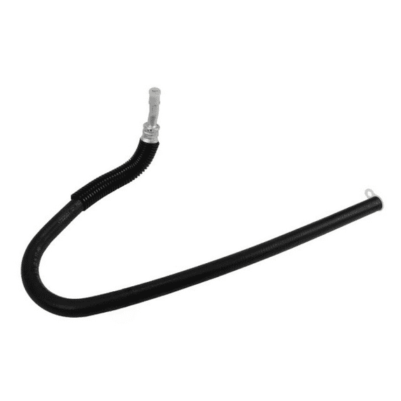 KarParts360 For Chevy C2500/C1500 1996 97 98 99 2000 Heater Hose | Rubber, Steel | Black, Silver | 0.44 Inches Inside Diameter End 1 | 0.76 Inches Outside Diameter End 2