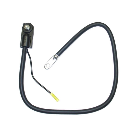 KarParts360 For Chevy Caprice 1990 1991 1992 1993 Battery Cable Black Insulation | Copper Conductor | Gold Classification | Auxiliary Lead Attached | Stranded Conductor | 10 Wire Gauge Measurement