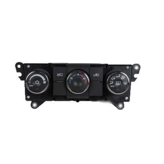KarParts360 For Chevy Captiva 2012 2013 2014 2015 Heating And Air Conditioning Control Panel | Ebony | Screw In Attachment | Male Terminal 3 Connector 56 Terminal Electronic Activation | 23111244