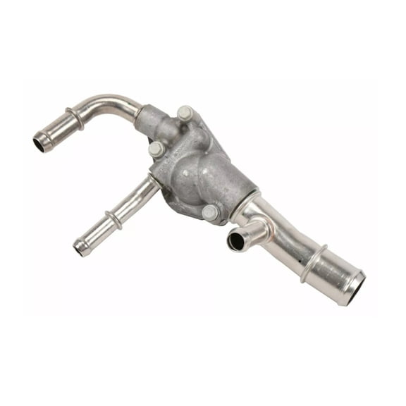 KarParts360 For Chevy Captiva 2012 Engine Coolant Thermostat Housing Assembly | 3 Mount Holes | 0.512 Inches/13 Millimeters Flange Thickness | With Gasket Or Seal