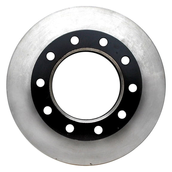 KarParts360 For Chevy Chevy Pickup 1999 2000 2001 2002 Brake Rotor | Rear | Cast Iron | Ground | 1.366 Inches Discard Thickness | 10 Mounting Bolt Hole | 1.425 Inches Nominal Thickness | 19175028