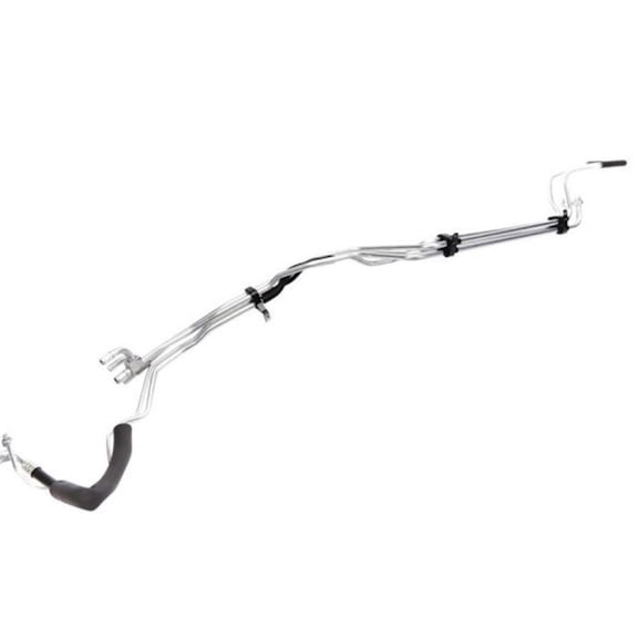 KarParts360 For Chevy City Express 2015 2016 2017 2018 Air Conditioning Evaporator | Aluminum, Rubber | With Gasket Or Seal | With Fittings | Molded Assembly Shape | Barbed, Block End 1 | 25921585