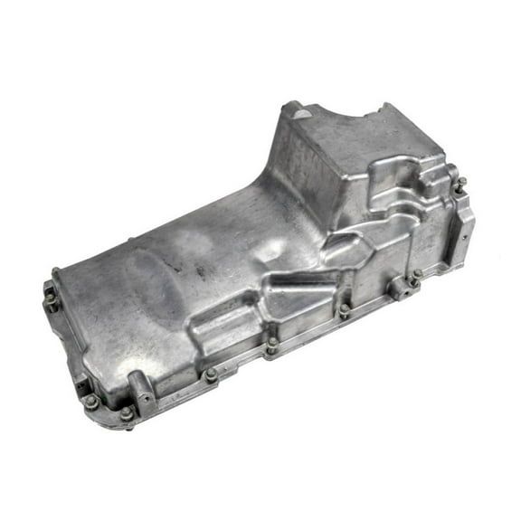 Genuine AC Delco For Chevy Colorado 2009 Engine Oil Pan | Rear | Black | Steel | With Baffled | With Engine Oil Cooler Return Fitting | Excluded Dipstick Port | Excluded Oil Level Sensor Port