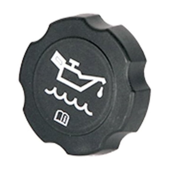 KarParts360 For Chevy Corvette 1990 1991 1992 Engine Oil Filler Cap | Plastic | Width: 2.36 Inches / 60 Millimeters | Height: 1.42 Inches / 36 Millimeters | Gear Shape | 93439687