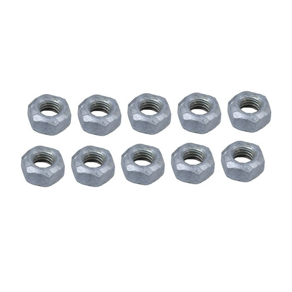 KarParts360 For Chevy Corvette 1990 91 92 93 1994 Mount Nut | Black | Steel | Phosphate Zinc Organic | 0.28 inches / 7.1 millimeters Depth | 8 millimeters Inside Diameter | Inside Thread Location