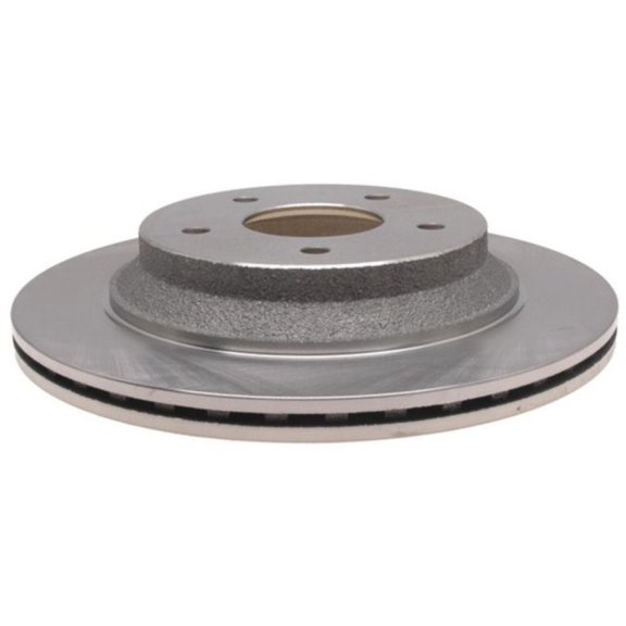 KarParts360 For Chevy Corvette 1990 91 92 93 94 1995 Disc Brake Rotor | Front | Silver Classification | Made Of Cast Iron | Non-Coated | Plain Hat Finish
