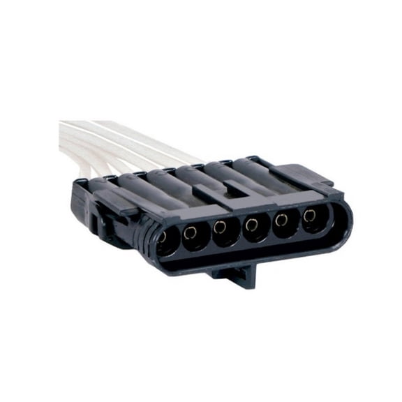 KarParts360 For Chevy Corvette 1990 91 92 93 94 1995 Light Harness Connector | Black | Rectangular | Male Gender | Female Terminal | 6 Pieces Terminal