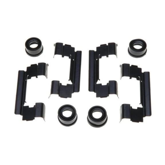 KarParts360 For Chevy Corvette 2005-2013 Disc Brake Caliper Hardware Kit Front | Steel | Gold Classification | Regular Brake Service | With Clips and Bushings