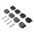 thumbnail image 1 of KarParts360 For Chevy Corvette 2006 2007 2008 Disc Brake Pads Rear | Excluded Pad Wear Sensor | Excluded Brake Lubricant | 8 Pad | Pad Shims Included, 1 of 4