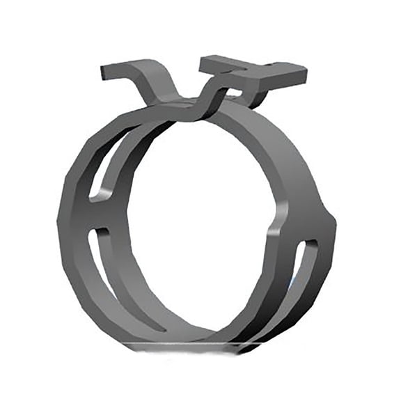 KarParts360 For Chevy Corvette 2014 Hose Clamp | Steel | Steel Spring | Gray | 0.47 Inches Band Width | 0.97 Inches Maximum Diameter | 0.83 Inches Minimum Diameter