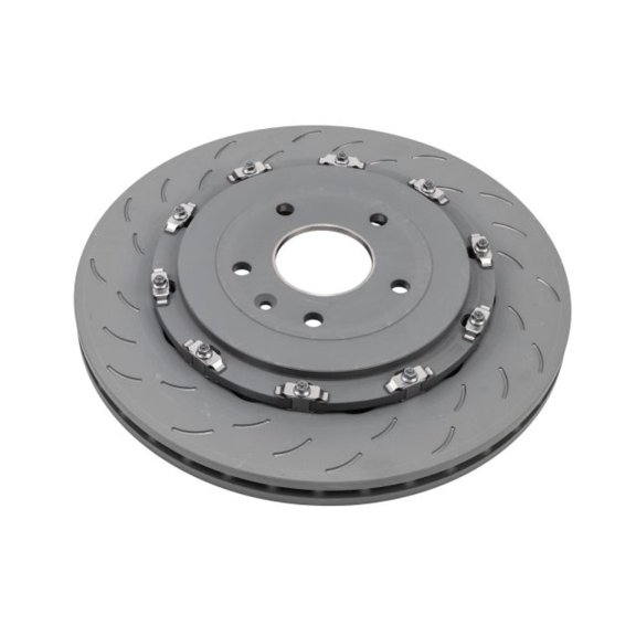 KarParts360 For Chevy Corvette 2015 16 17 18 2019 Brake Disc Rotor | Rear | Cast Iron | Ground Disc Finish | 1.85 Inches/47 Millimeters Overall Height | Full Cast Construction | Performance Grade