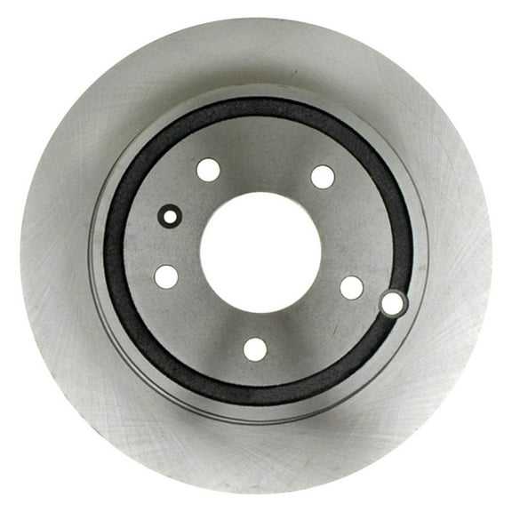 KarParts360 For Chevy Equinox 2007 2008 2009 Disc Brake Rotor | Rear | Made Of Cast Iron | Plain Hat Finish | Vented | Non-Coated Finish