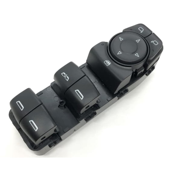 KarParts360 For Chevy Equinox/Traverse 2018 2019 2020 2021 Door Window Control Switch Front, Driver Side | Plastic Housing | Jet Black | Male Terminal | Female Connector