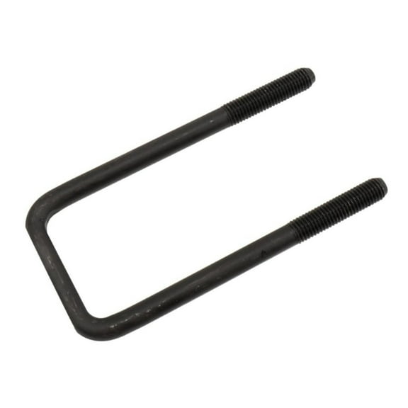 KarParts360 For Chevy Express 1500/Express 2500/Express 3500 1996-2013 Leaf Spring U Bolt | Rear | Black | Made Of Steel | 14 Millimeters Thread Diameter | Excluded Nuts