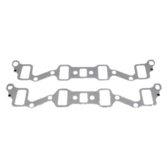KarParts360 For Chevy Express 3500 1996-2002 Intake Manifold Gasket | Two Piece Configuration | Excluded Valley Pan | 16 Manifold Gasket Bolt Hole | With Side Intake Gaskets