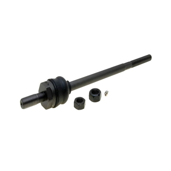 KarParts360 For Chevy Express 4500 2012 13 14 15 2016 Steering Tie Rod End Inner | Uncoated | Straight | Black | Greaseable | Male End 2 | Standard Grade | Non-Adjustable | For 19460428