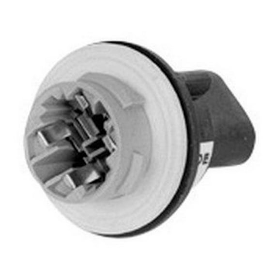 KarParts360 For Chevy HHR 2006 07 08 09 10 2011 Headlight Socket | Male Terminal | Oval Connector | 3 Terminal | Black Connector