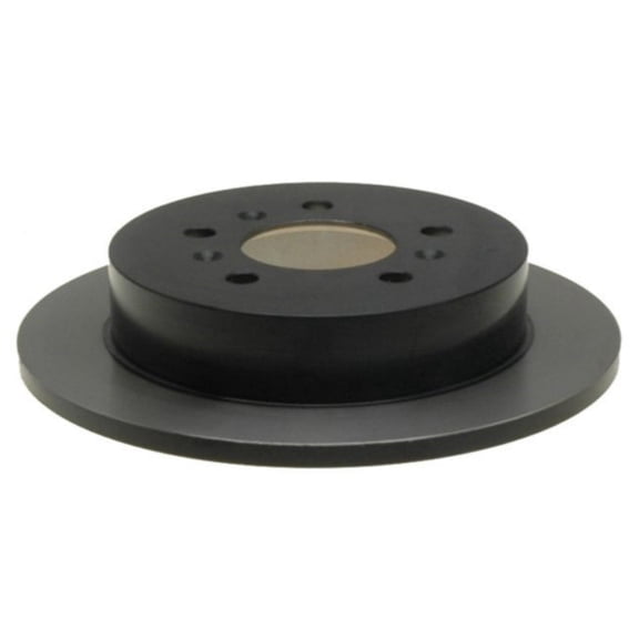 KarParts360 For Chevy Impala 2006 2007 2008 2009 2010 Disc Brake Rotor Rear | Cast Iron | Turned Disc Finish | Discard Thickness: 0.35 Inches / 8.9 Millimeter | Gold Series | Black Hat | 19203141