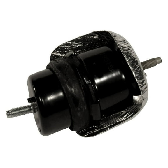 KarParts360 For Chevy Impala Limited 2014 2015 2016 Engine Mount | Front | Rubber Bushing | Black Bushing | Hydraulic Type | 2 Mount Holes | Rubber & Steel Mount | 0.472 Inches Mount Hole Diameter