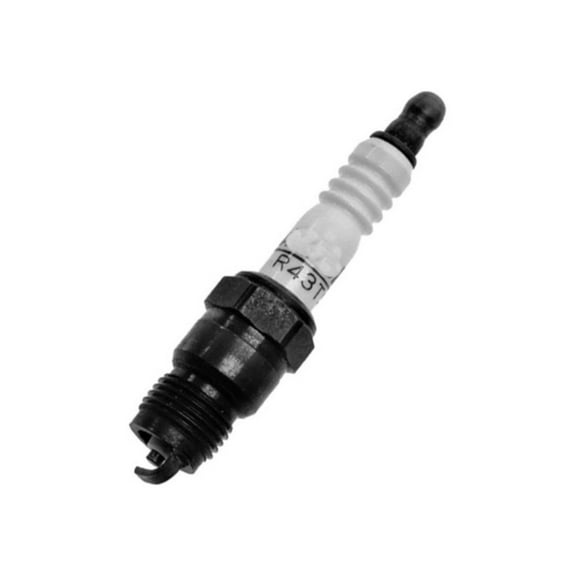 KarParts360 For Chevy S10 1990 1991 1992 1993 Spark Plug | Copper | Gold Classification | 0.03 Inches Gap Size | 0.55 In. Thread Diameter | w/ Resistor Type | 1 Piece Ground Electrode | 19354431