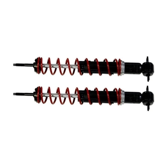 KarParts360 For Chevy S10 Blazer 1990-1994 Spring Assisted Shock Absorber | Front | 4.61 Inches / 117.09 Millimeters Shock Stroke | Ring Center Shock Absorber Body End Measuring Point | 88946554