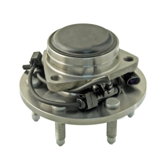 Genuine AC Delco For Chevy Silverado 1500 1999-2006 Wheel Hub And Bearing | Front | 6 Wheel Studs | 1.969 Inches / 50 Millimeters Flange Offset | 2 Connector Terminals | 7.09 Inches Flange Diameter