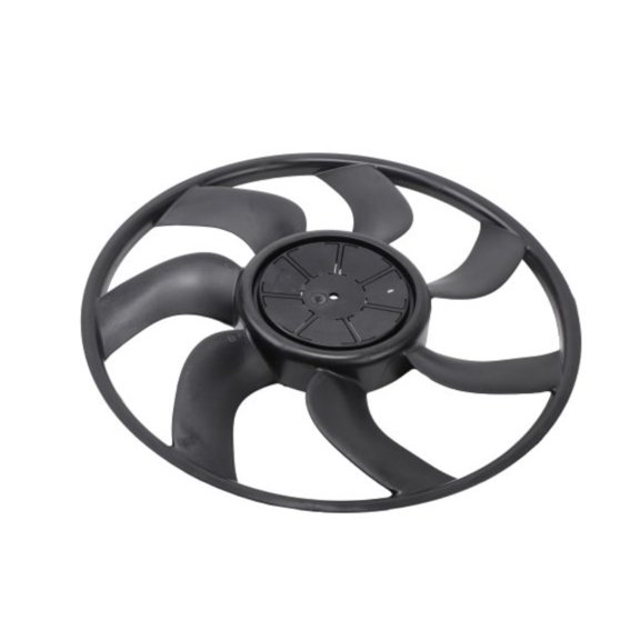 KarParts360 For Chevy Silverado 1500 2005-2013 Engine Cooling Fan Blade Set Driver Side | Nylon | Paint | Black | Counterclockwise | 7 Pieces Blade | With Clip