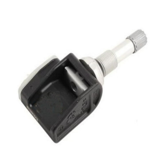 KarParts360 For Chevy Silverado 1500 2022 2023 Trailer Tire Pressure Indicator Sensor | Plastic | Silver | Aluminum Valve | 102 Maximum Pressure | 1.5 Inches Valve Length | w/ Valve Cap