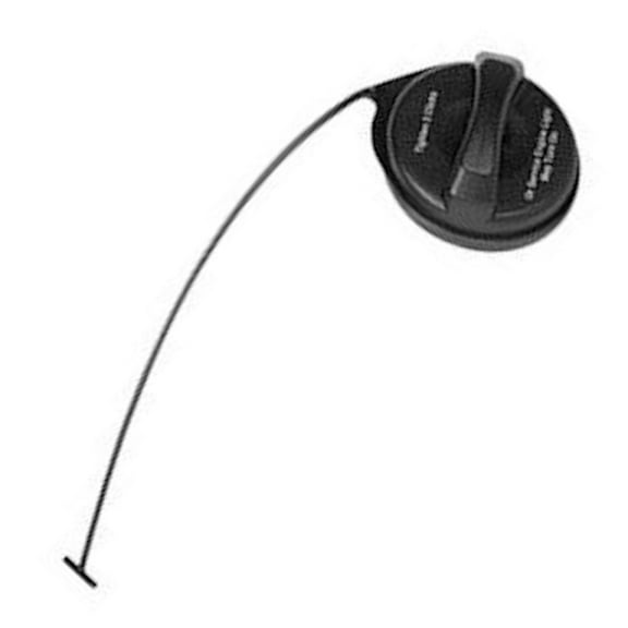 KarParts360 For Chevy Silverado 1500/2500/3500 2004-2011 Fuel Tank Filler Cap | Plastic | Black | 1.77inches / 45mm Thread Diameter | Vented | 1.65inches / 42 mm Depth | 23368720