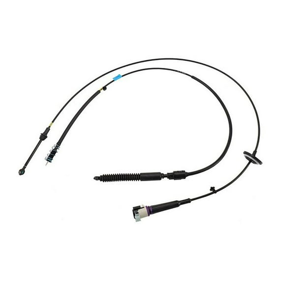 KarParts360 For Chevy Silverado 1500 HD 2005 2006 Transmission Shifter Cable | Plastic Jacket | Ball Socket End 1 Type | Stainless Steel Cable | Ball Socket End 2 Type